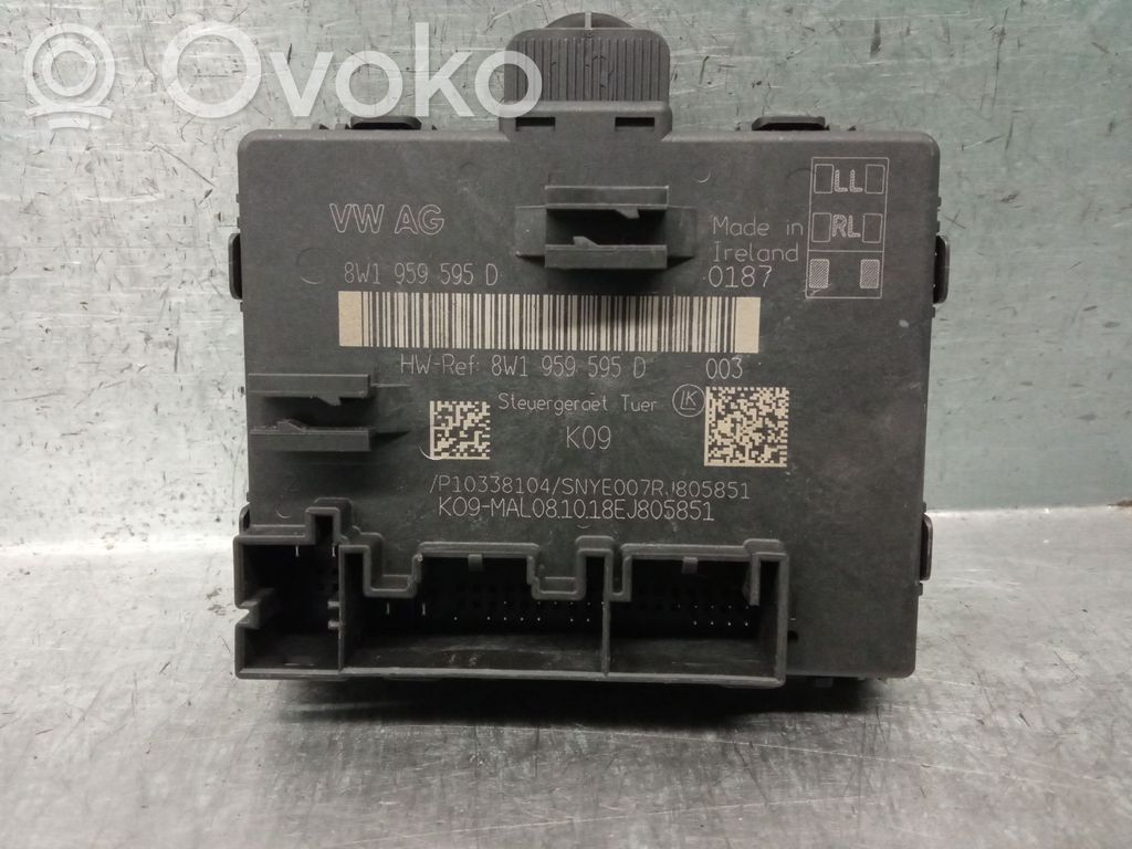 Audi Q3 F3 Module confort 