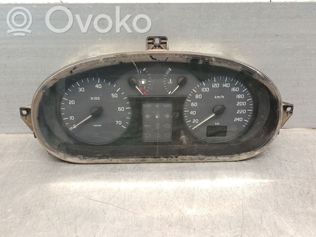 Renault Scenic I Speedometer (instrument cluster) 