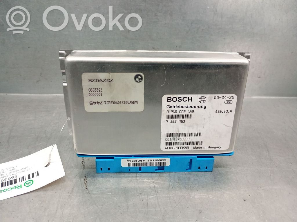 Unidad de control/módulo de la caja de cambios   7522980,0260002642BOSCH