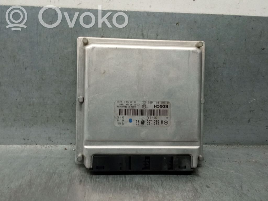 Sterownik / Moduł ECU   A6121534979,0281011068BOSCH