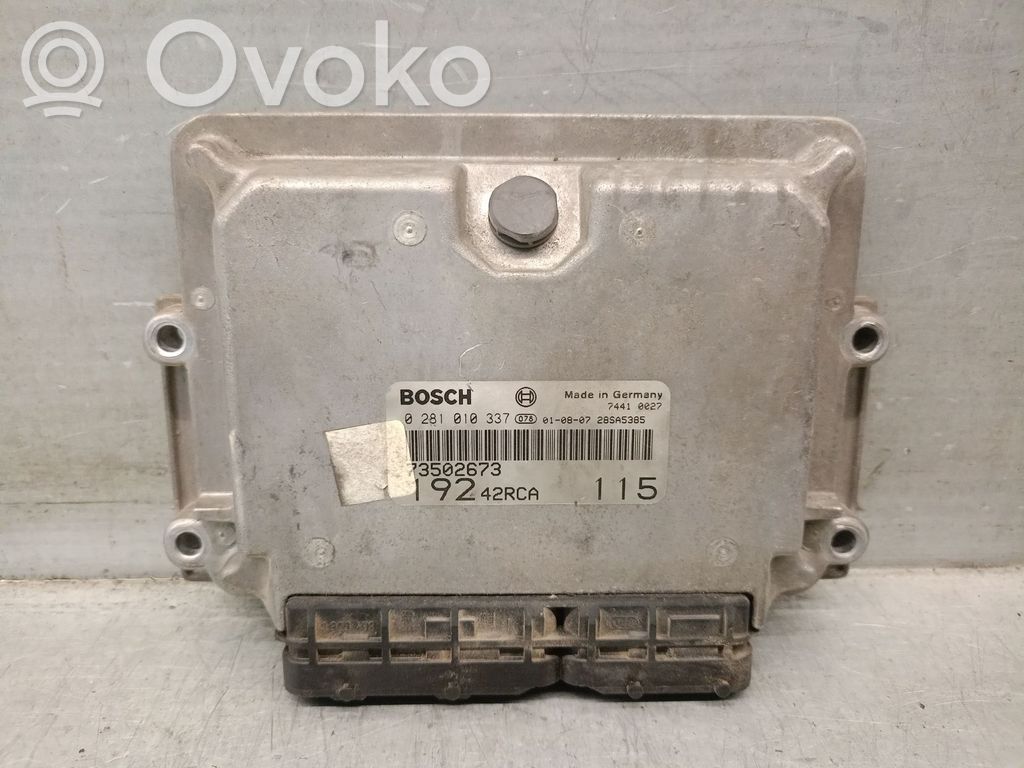 Fiat Stilo Engine control unit/module 