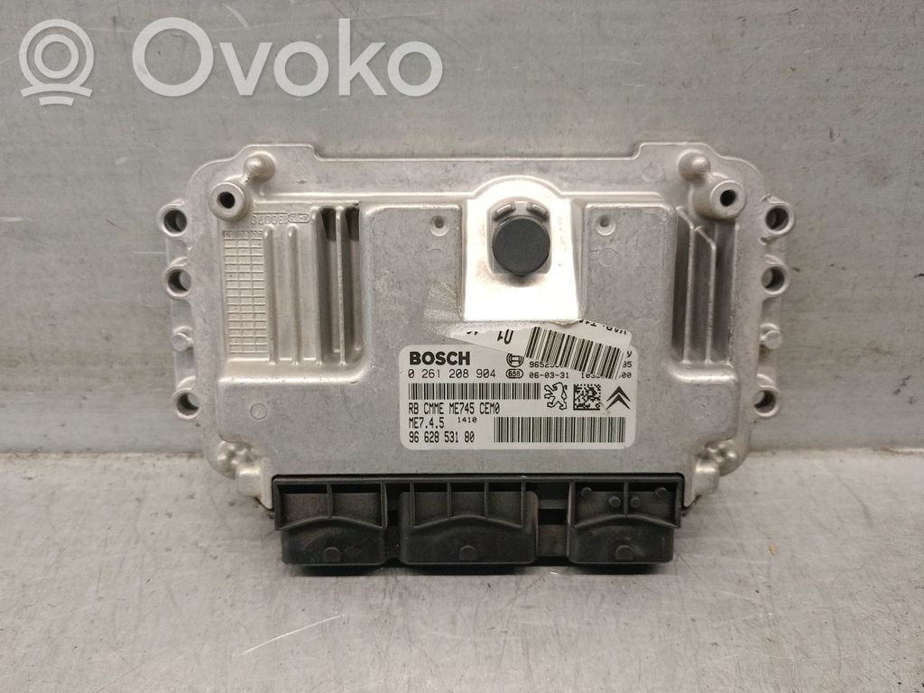 Peugeot 1007 Engine control unit/module 