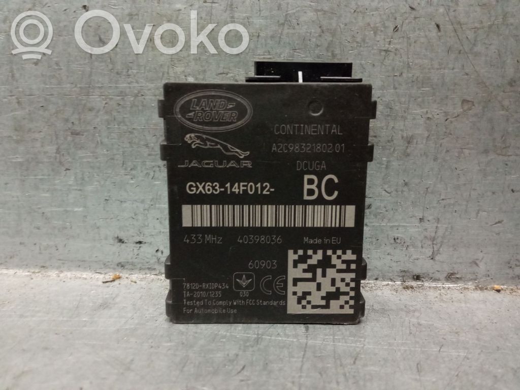 Alte unități/module de control   GX6314F012BC