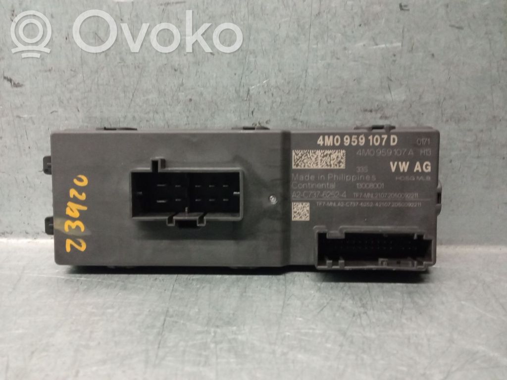 Other control units/modules   4M0959107D