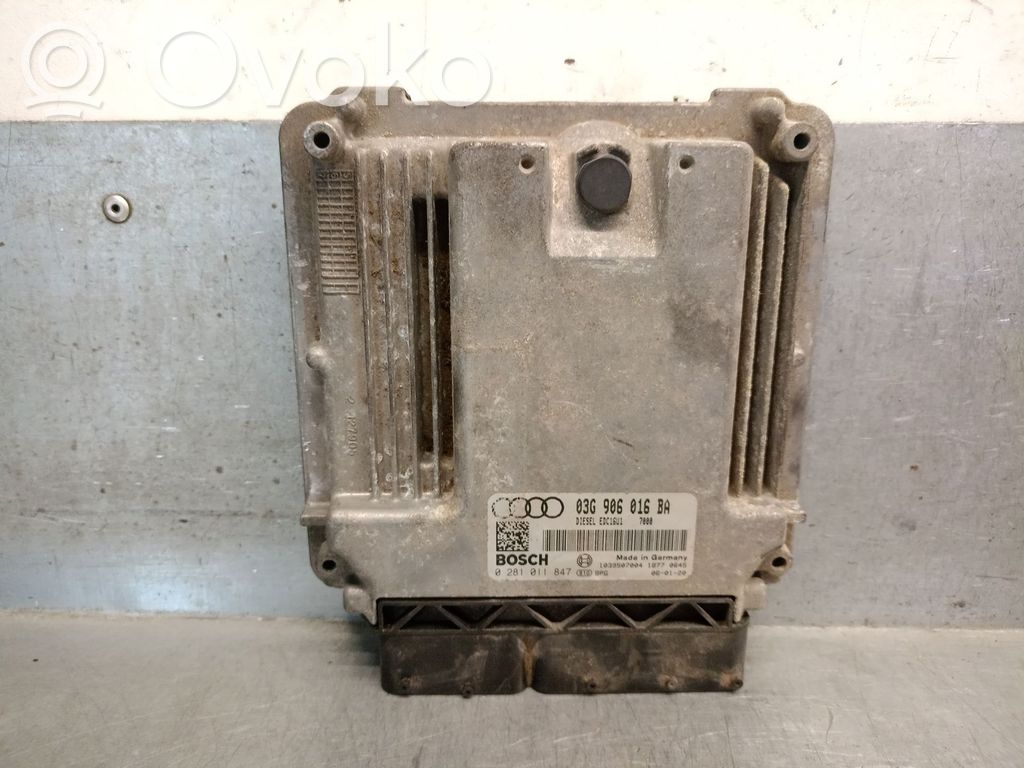 Audi A3 S3 8P Engine control unit/module 