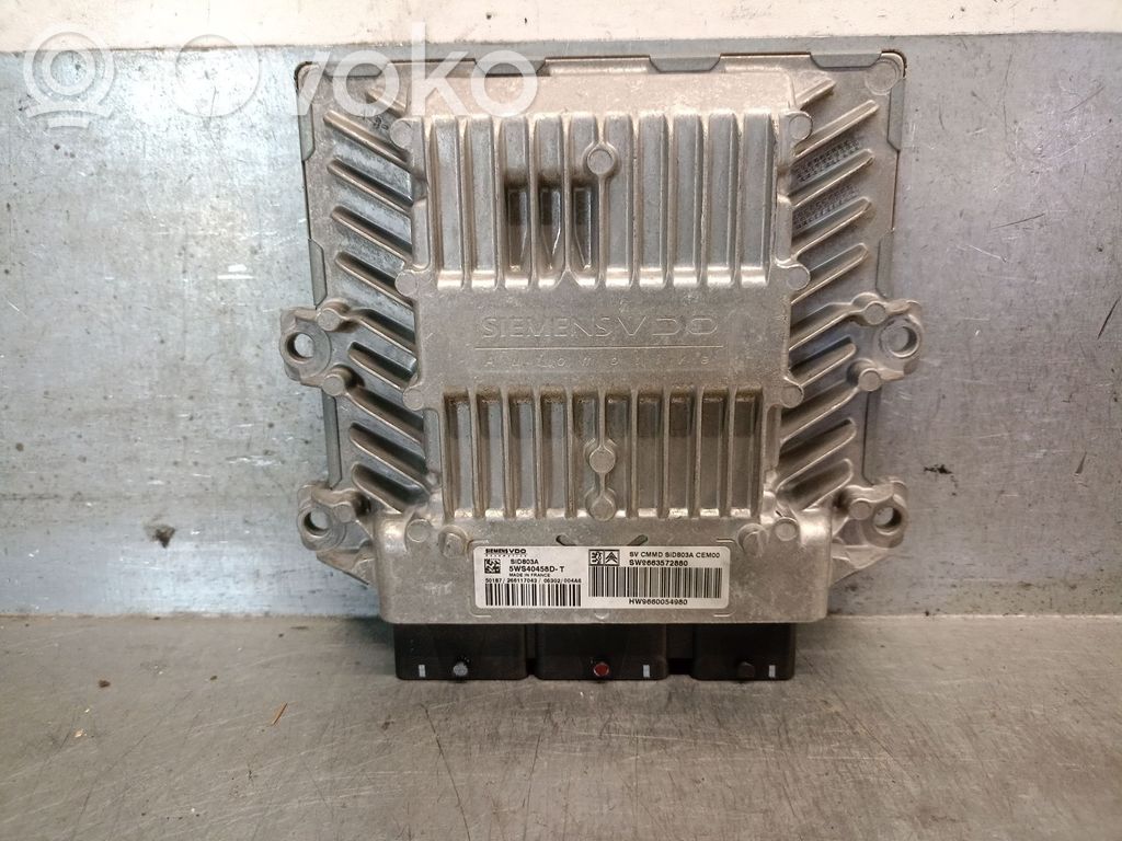 Engine control unit/module   9663572880,5WS40458DSIEMENS
