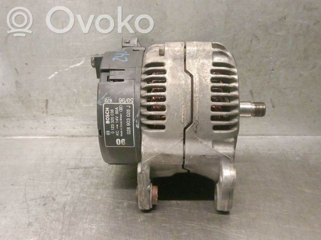 Alternator   028903028J,06B903018KX,0123320038BOSCH