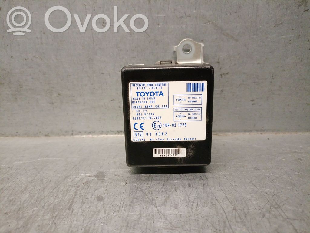 Toyota Corolla E140 E150 Unidad de control de puerta 