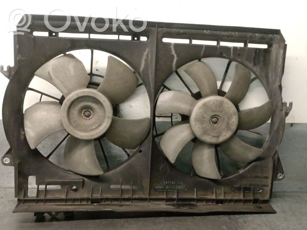 Toyota Avensis T250 Elektryczny wentylator chłodnicy 