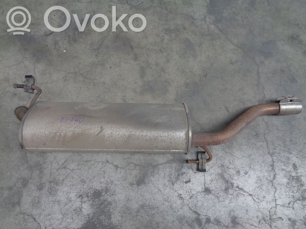 Opel Corsa D Izpūtējs 