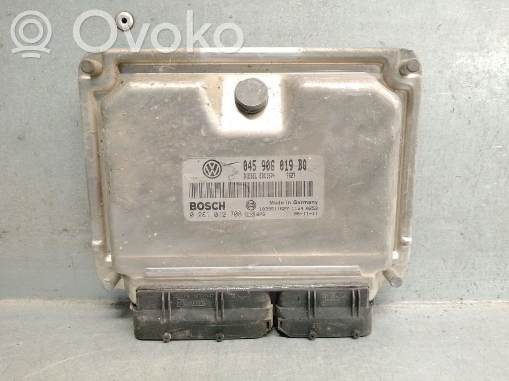 Skoda Fabia Mk1 (6Y) Centralina/modulo del motore 