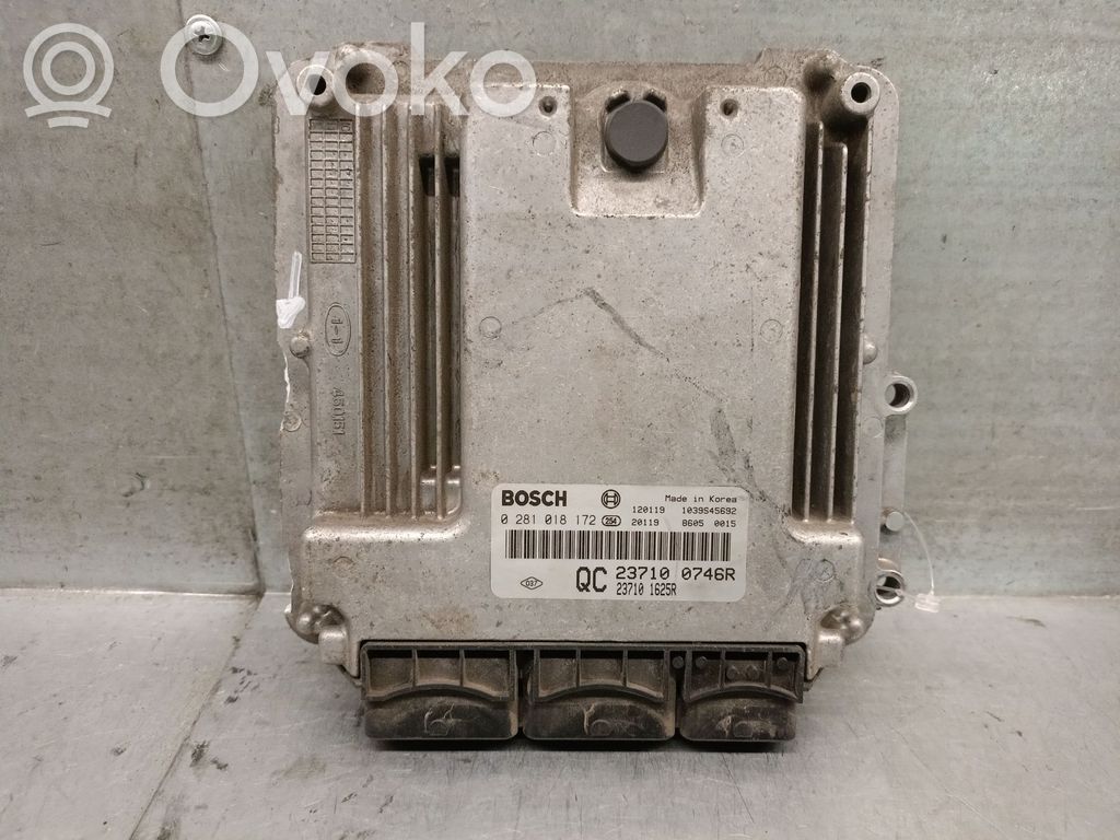 Renault Koleos I Engine control unit/module 