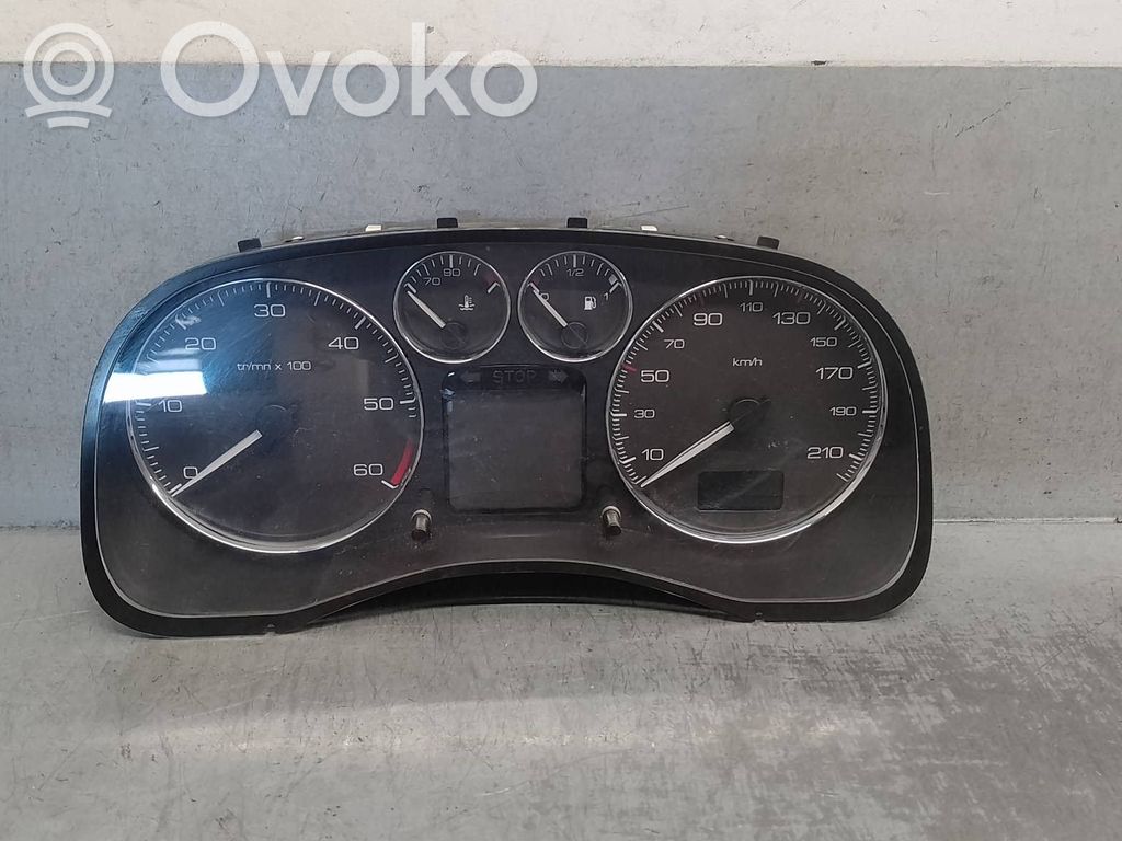 Peugeot 307 Spidometrs (instrumentu panelī) 