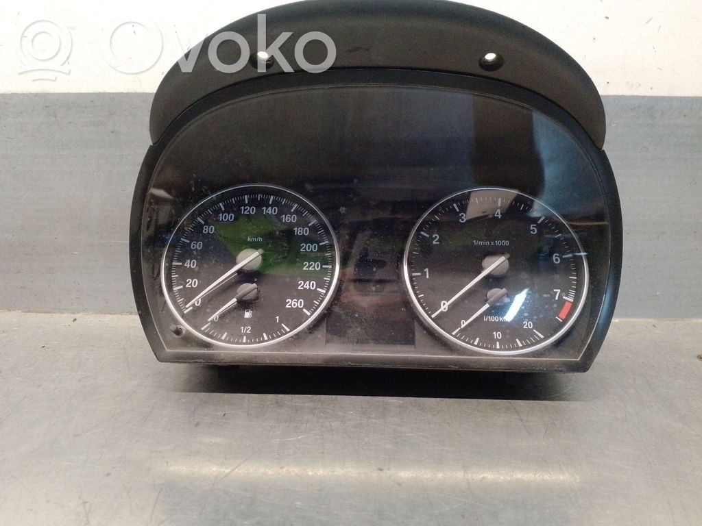 BMW 3 E90 E91 Speedometer (instrument cluster) 