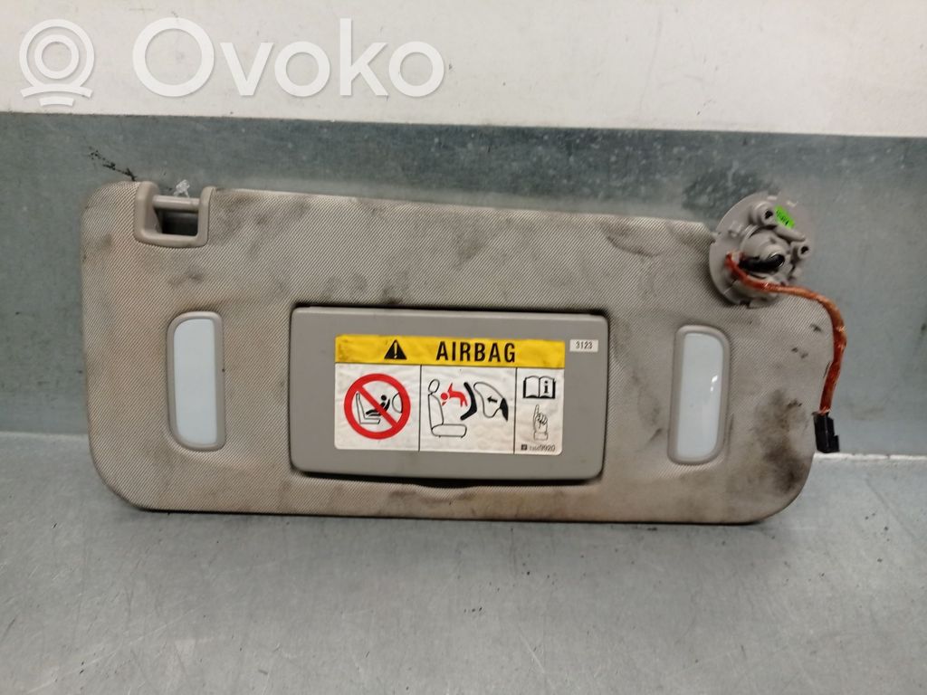 Opel Mokka Sun visor 