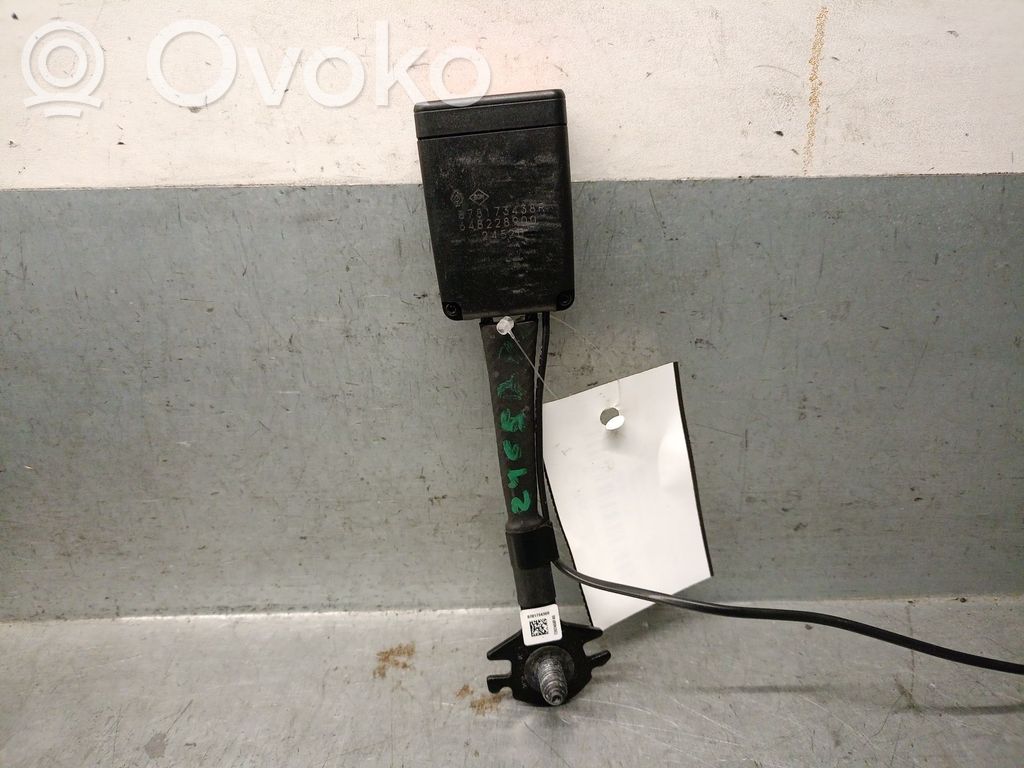 Renault Arkana Hebilla del cinturón delantero 