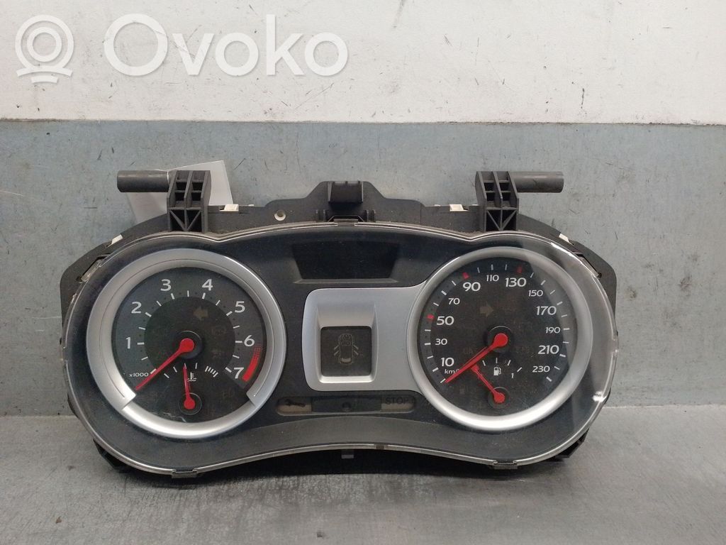 Renault Clio III Speedometer (instrument cluster) 