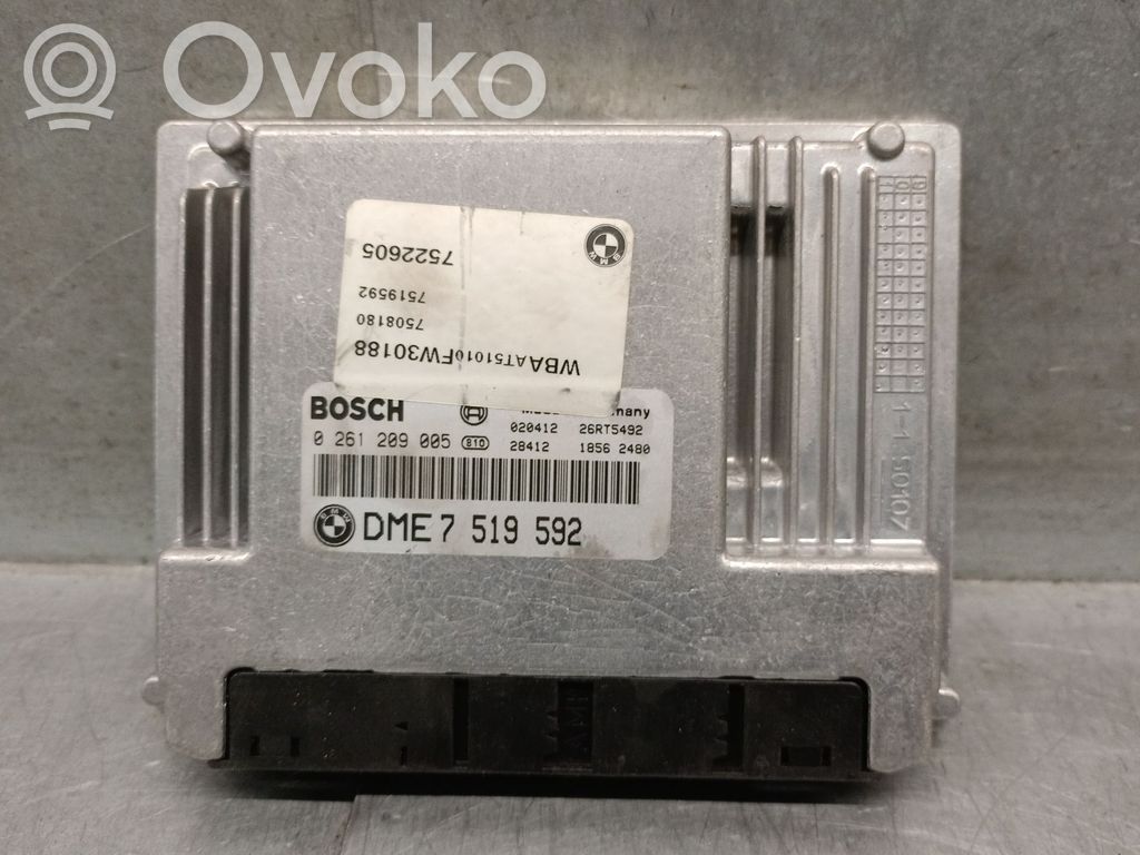 BMW 3 E46 Engine control unit/module 