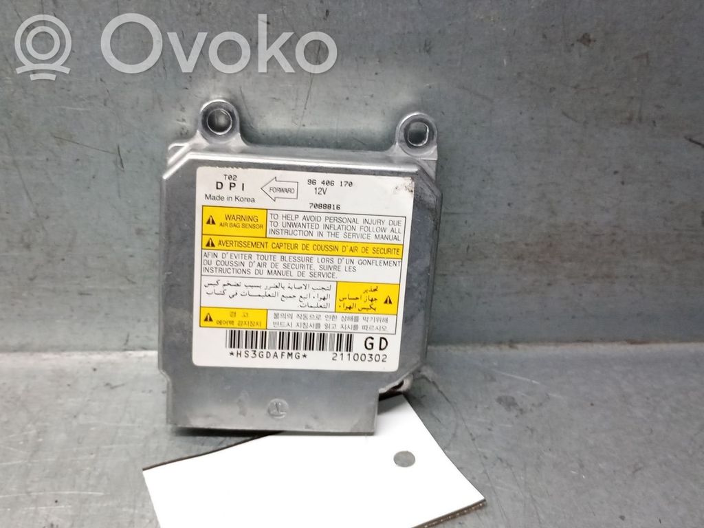 Daewoo Kalos Airbag control unit/module 