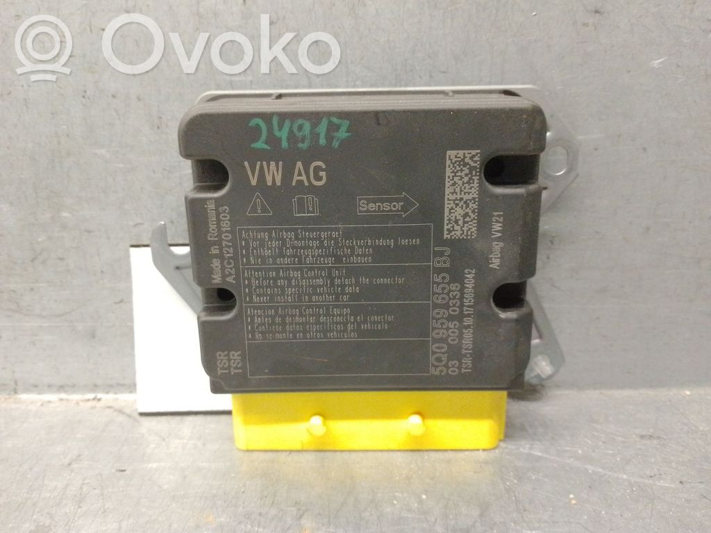 Audi A3 S3 8V Sterownik / Moduł Airbag 