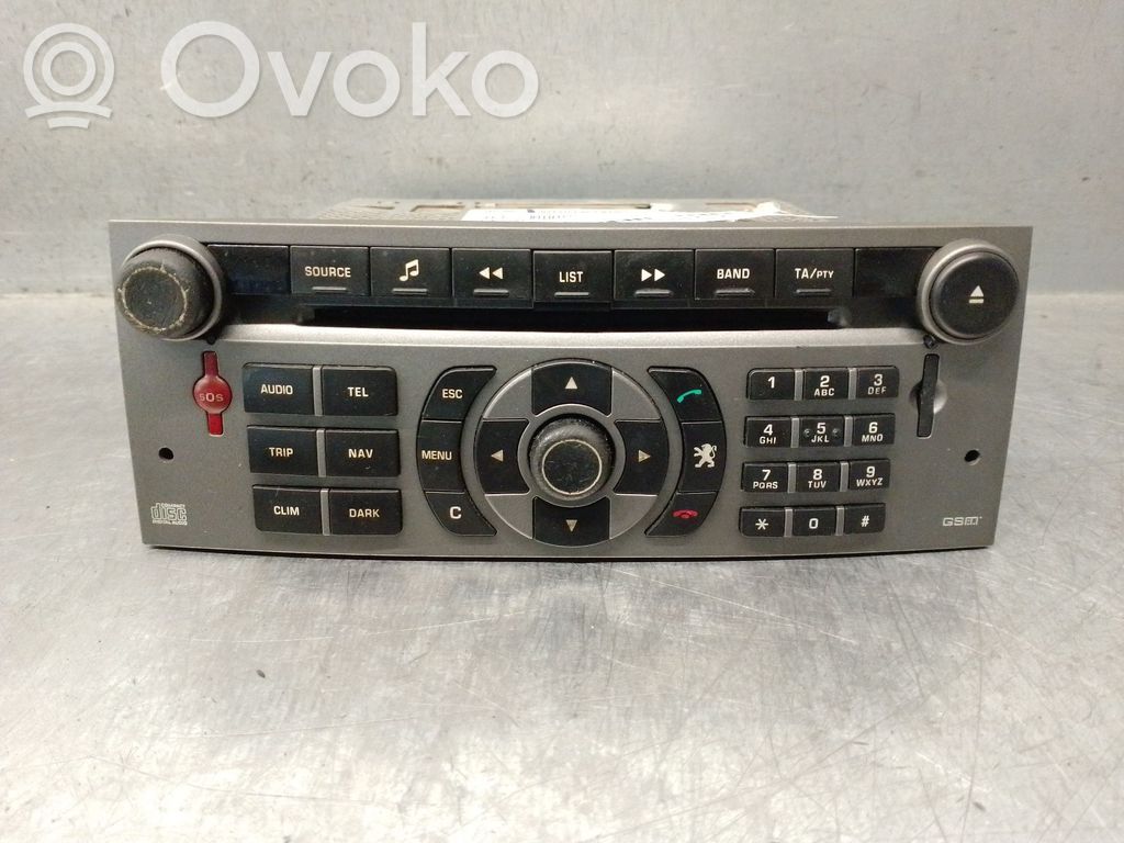 Peugeot 407 Centralina Audio Hi-fi 