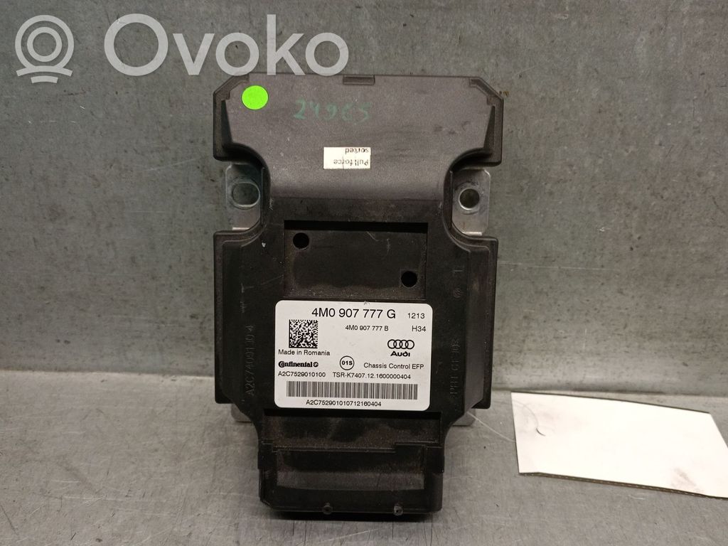 Audi Q7 4M Module de commande suspension 