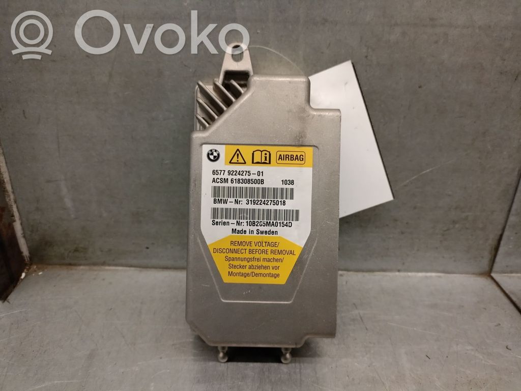 BMW 5 G30 G31 G38 Module de contrôle airbag