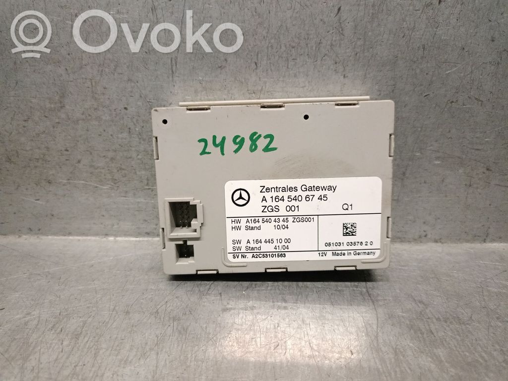 Mercedes-Benz ML W164 Alte unități/module de control 