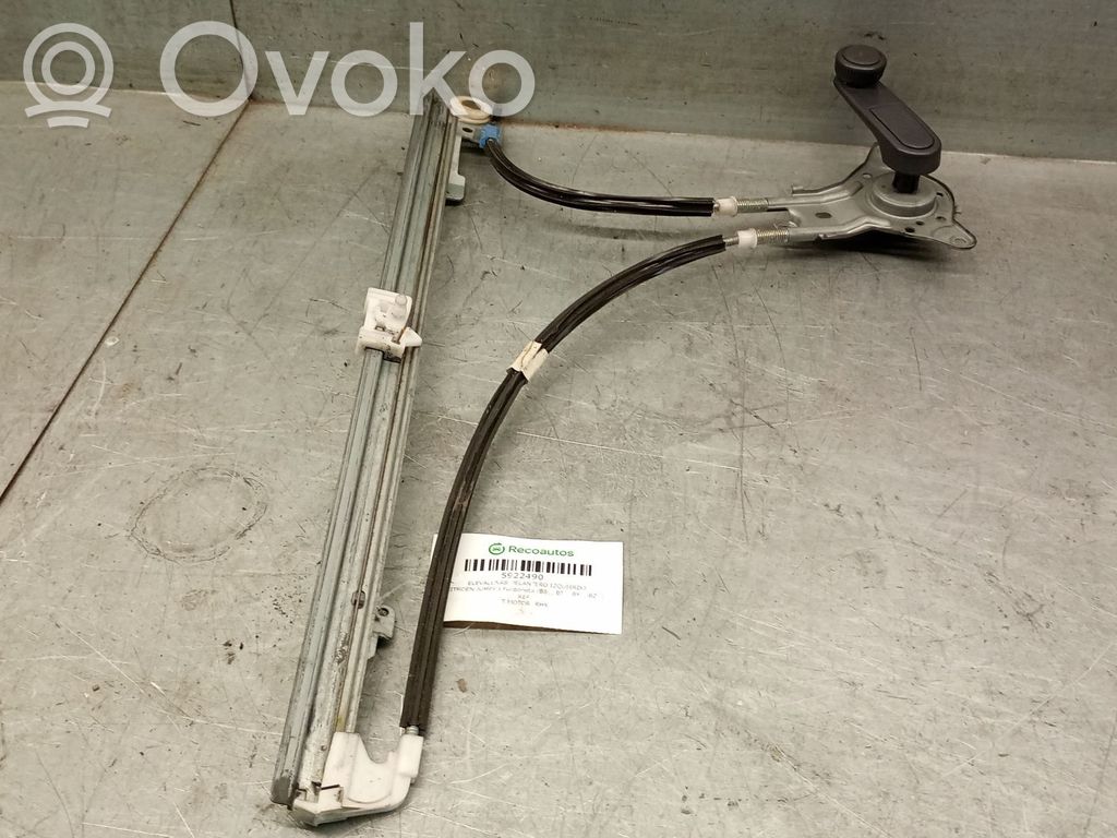 Citroen Jumpy Front door manual window regulator 