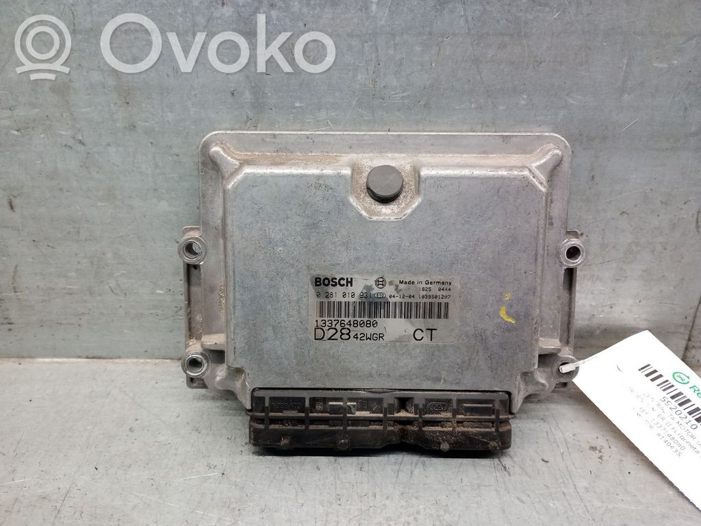Citroen Jumper Moottorin ohjainlaite/moduuli 