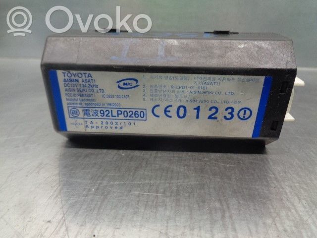 Other control units/modules   92LP0260
