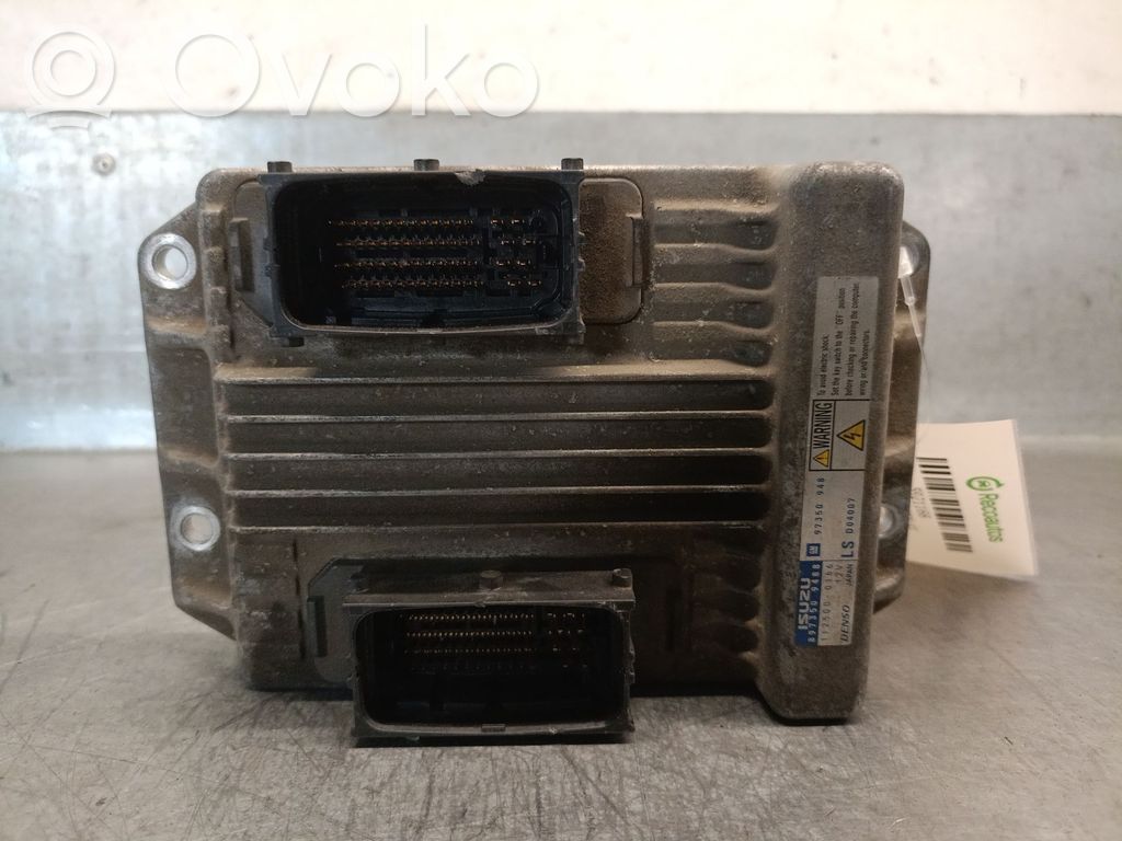 Opel Meriva A Unitate/modul de control motor 