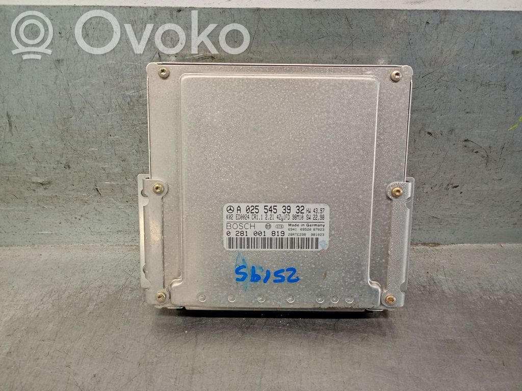 Mercedes-Benz E W210 Engine control unit/module 