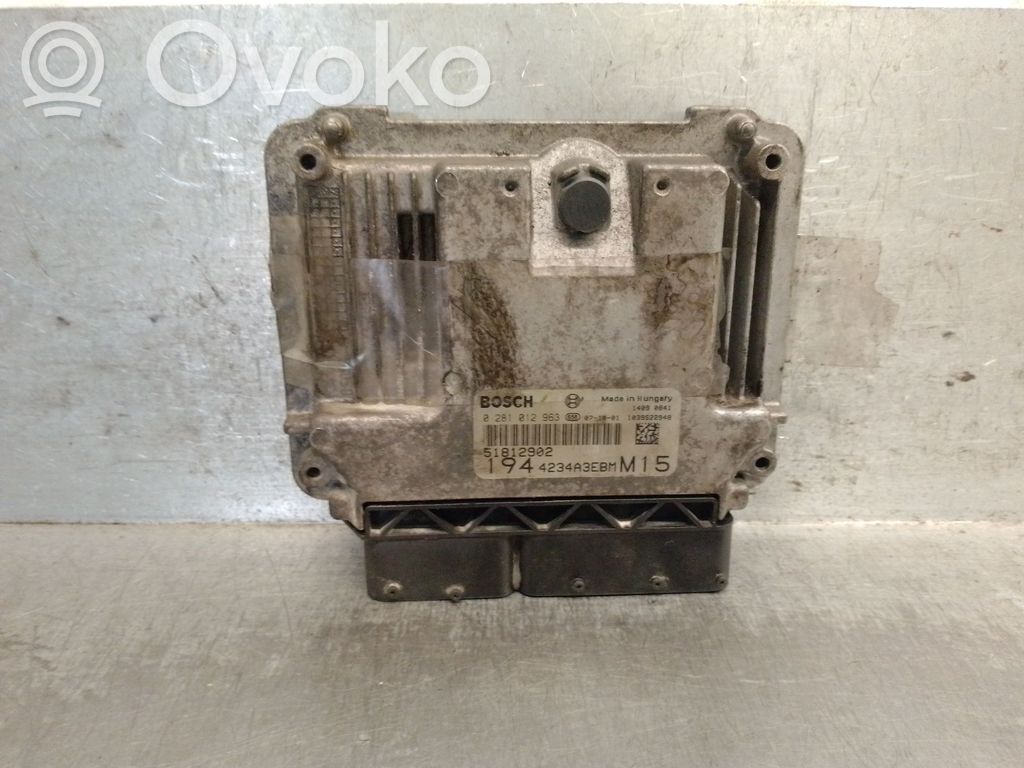 Engine control unit/module   51812902,0281012963