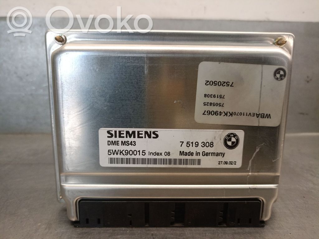 Engine control unit/module   7519308,5WK90015
