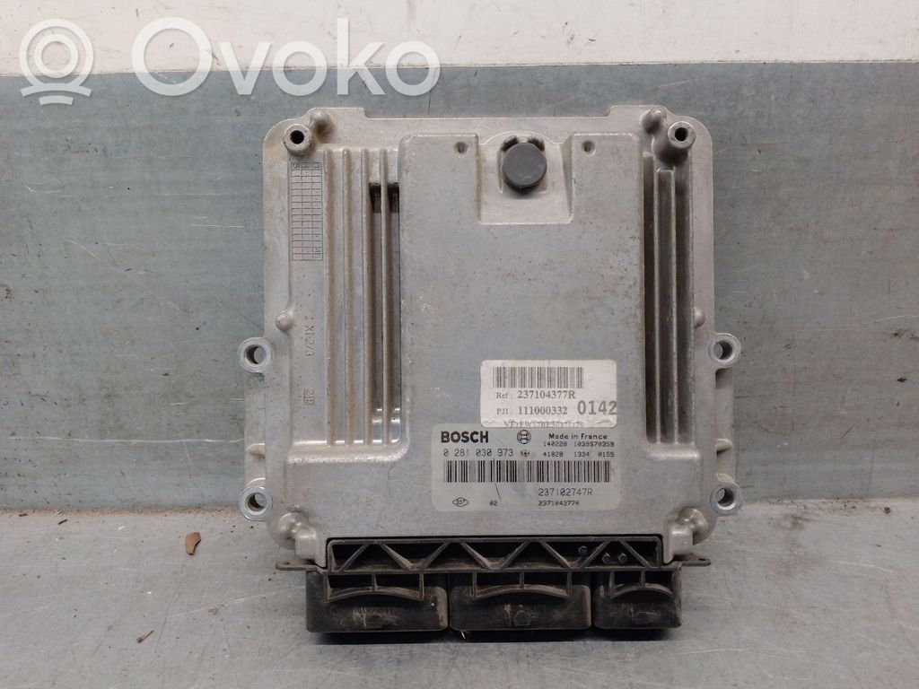 Engine control unit/module   237102747R,0281030973