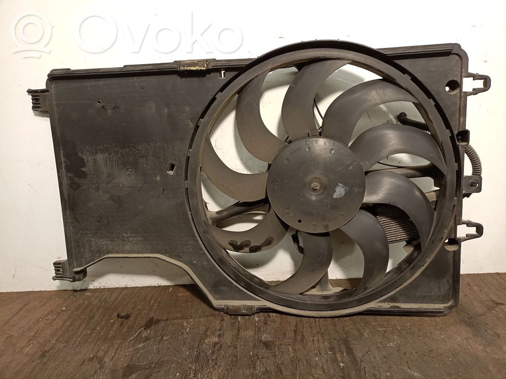 Opel Corsa E Elektrisks radiatoru ventilators 