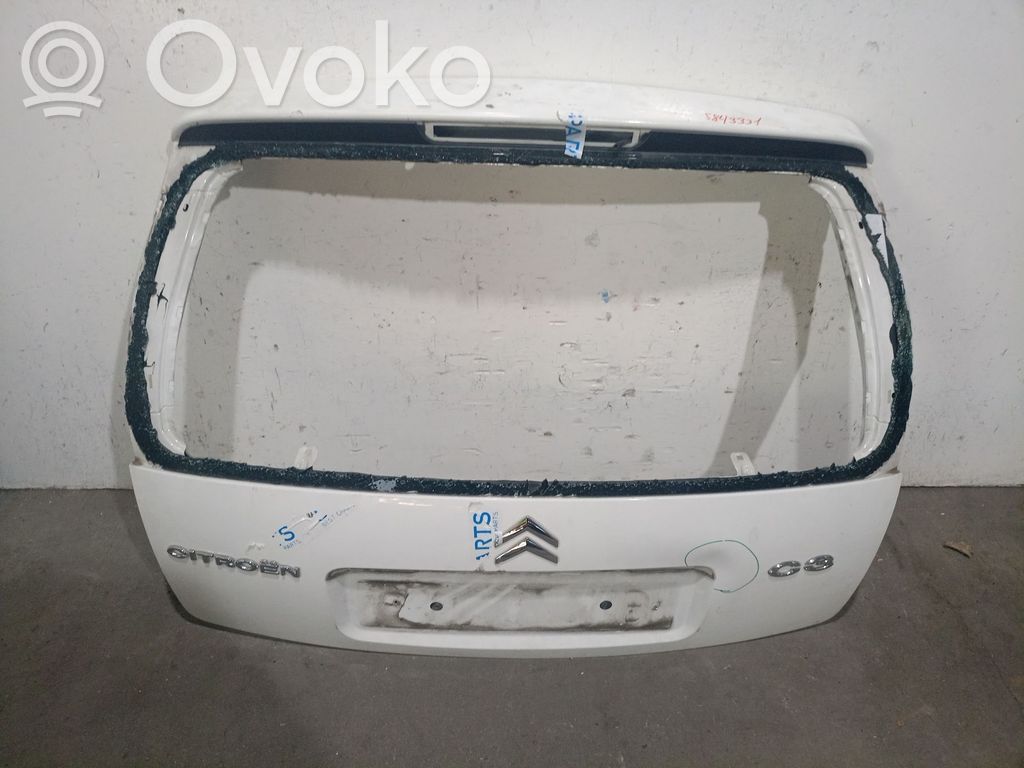 Citroen C3 Tailgate/trunk/boot lid 