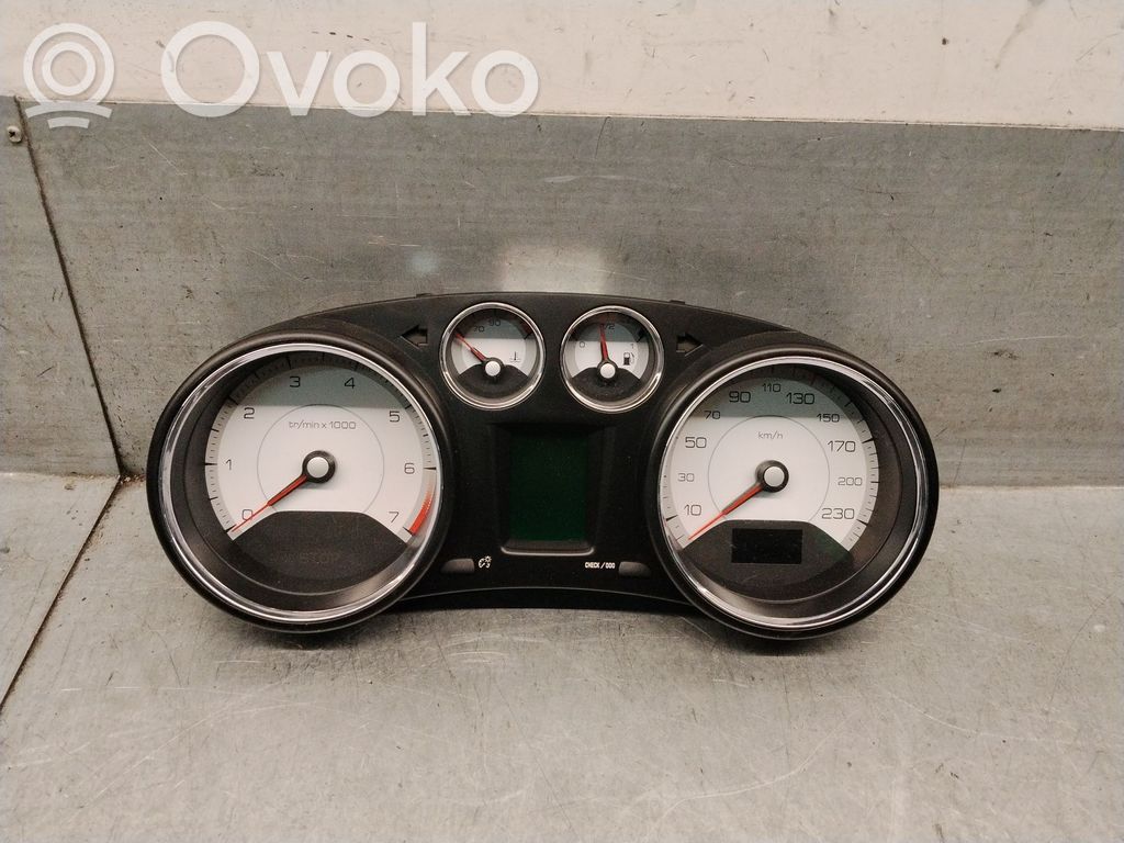 Peugeot 308 Tachimetro (quadro strumenti) 
