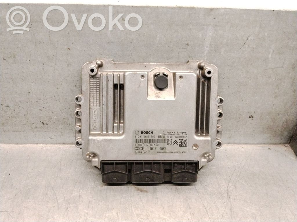 Peugeot Bipper Calculateur moteur ECU 