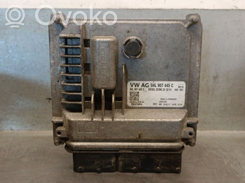 Engine control unit/module   04L907445C,28523414