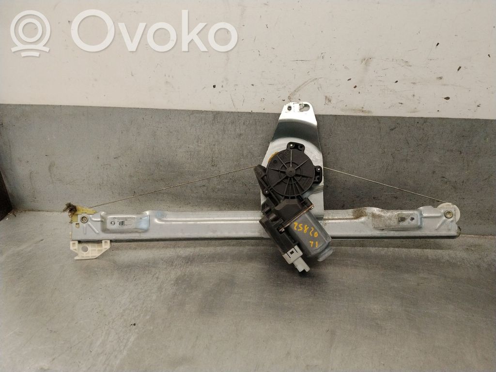 Citroen C4 Grand Picasso Meccanismo di sollevamento del finestrino posteriore senza motorino 