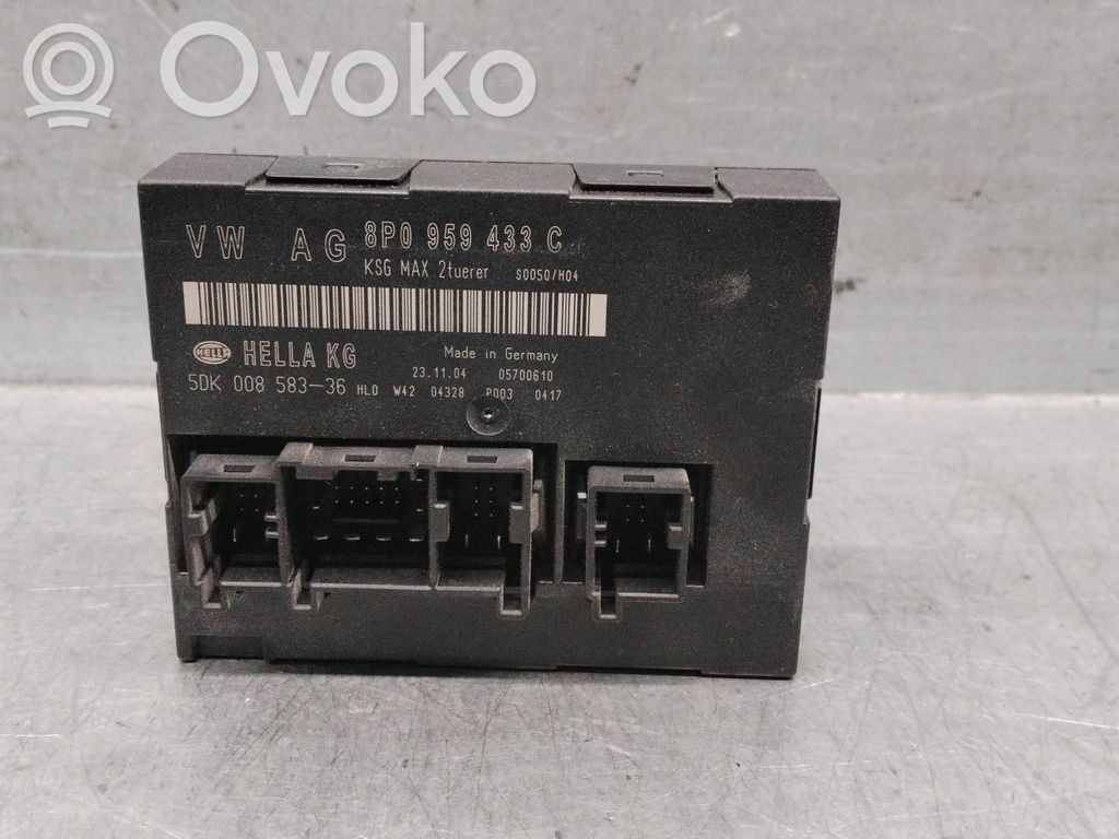 Audi A3 S3 8P Otras unidades de control/módulos 