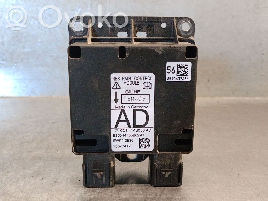 Centralina/modulo airbag   6C1T14B056AD,5WK43536