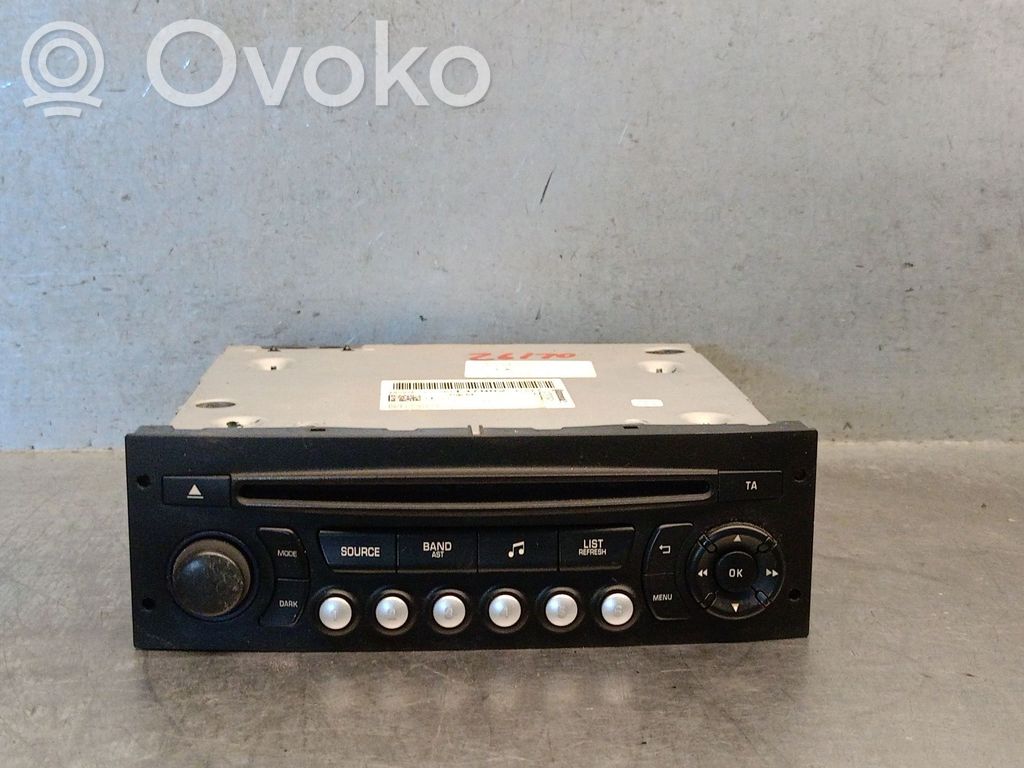 Citroen Berlingo Unidad de control de sonido audio HiFi