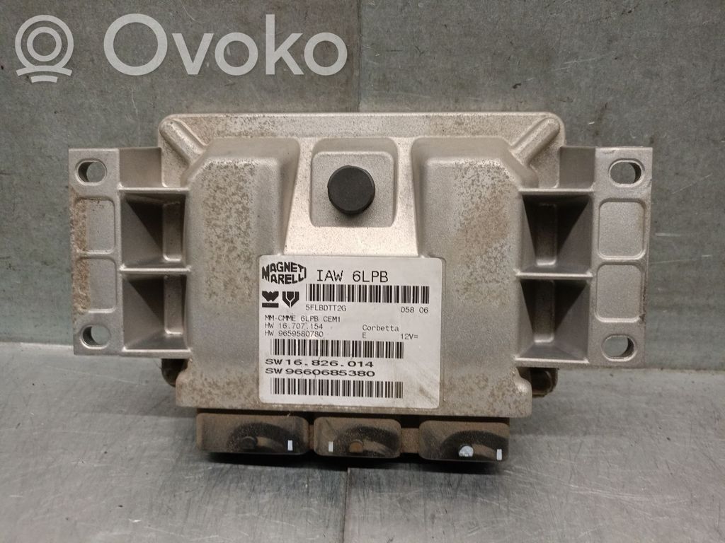 Peugeot 407 Unitate/modul de control motor 