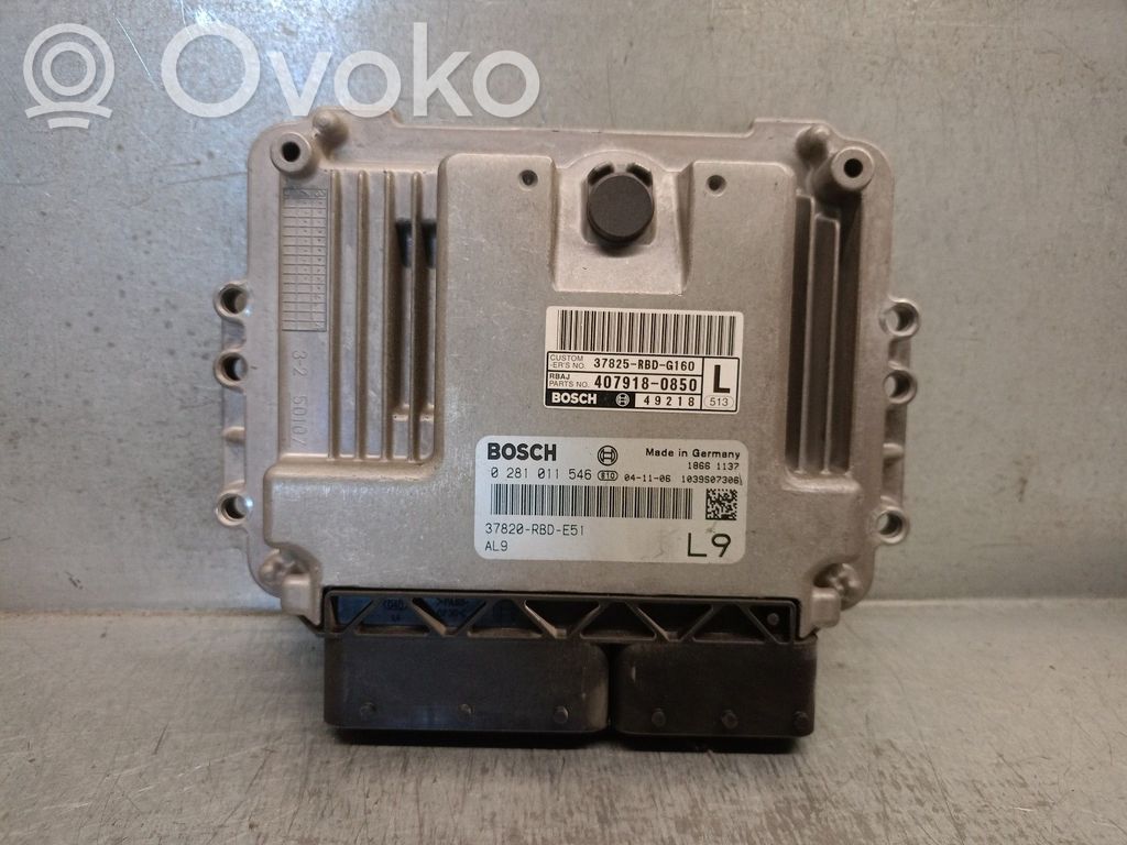 Honda Accord Centralina/modulo del motore