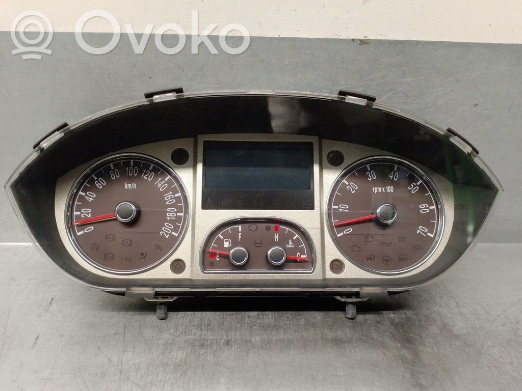 Lancia Musa Geschwindigkeitsmesser Cockpit