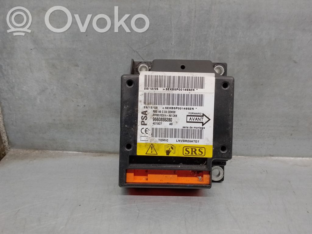 Citroen C25 Turvatyynyn ohjainlaite/moduuli 