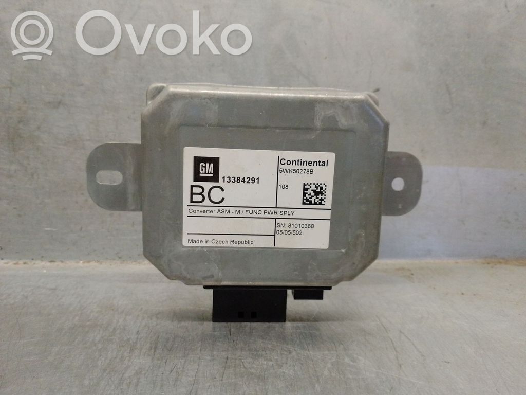 Opel Zafira C Muut ohjainlaitteet/moduulit 